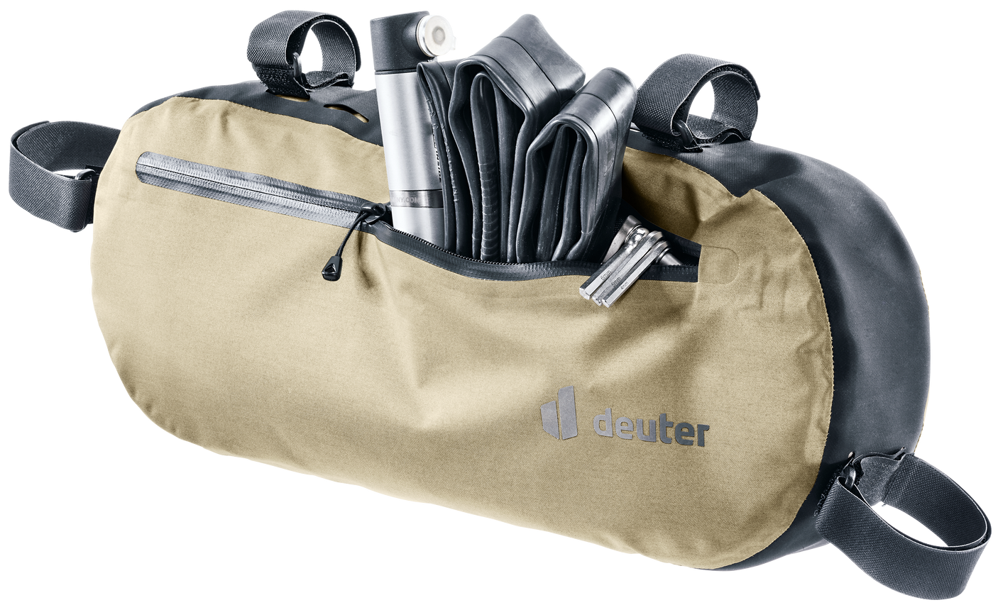 deuter Cabezon Sacoche de Guidon 6 beige/noir