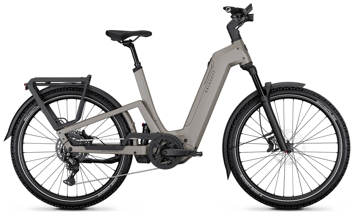 Kalkhoff ENTICE 7+ MOVE 800 Wh Wave 800 moonstonegreymatt