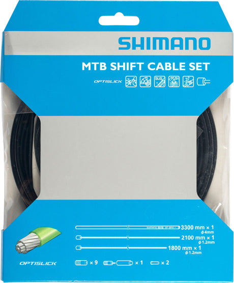 Shimano MTB Optislick câble de changement de vitesse Set noir