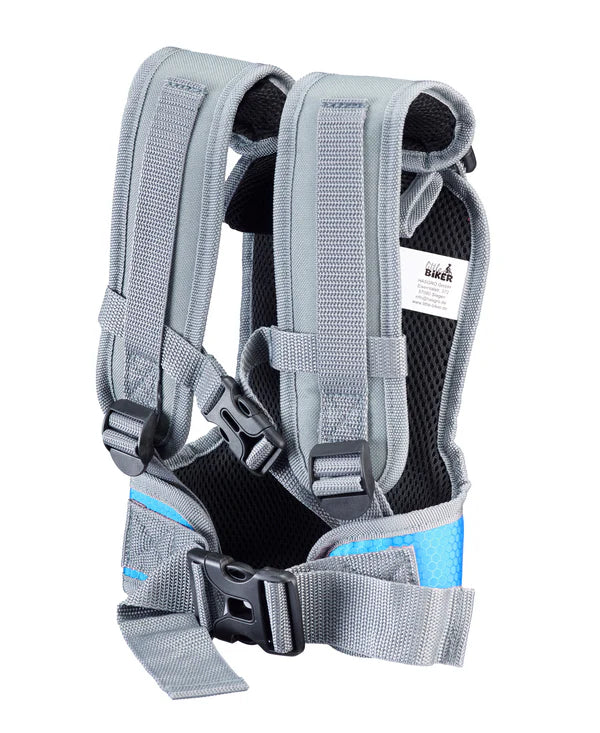 little Biker gilet d'apprentissage vélo Soft Blue