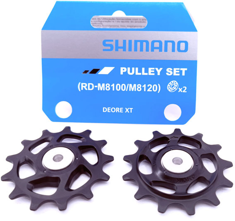 Jeu de galets de dérailleur Shimano Deore XT pour RD-M8100