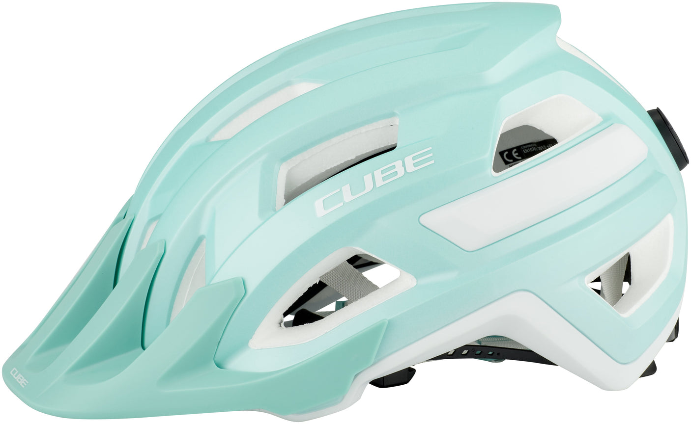 CUBE Casque ROOK argent menthe