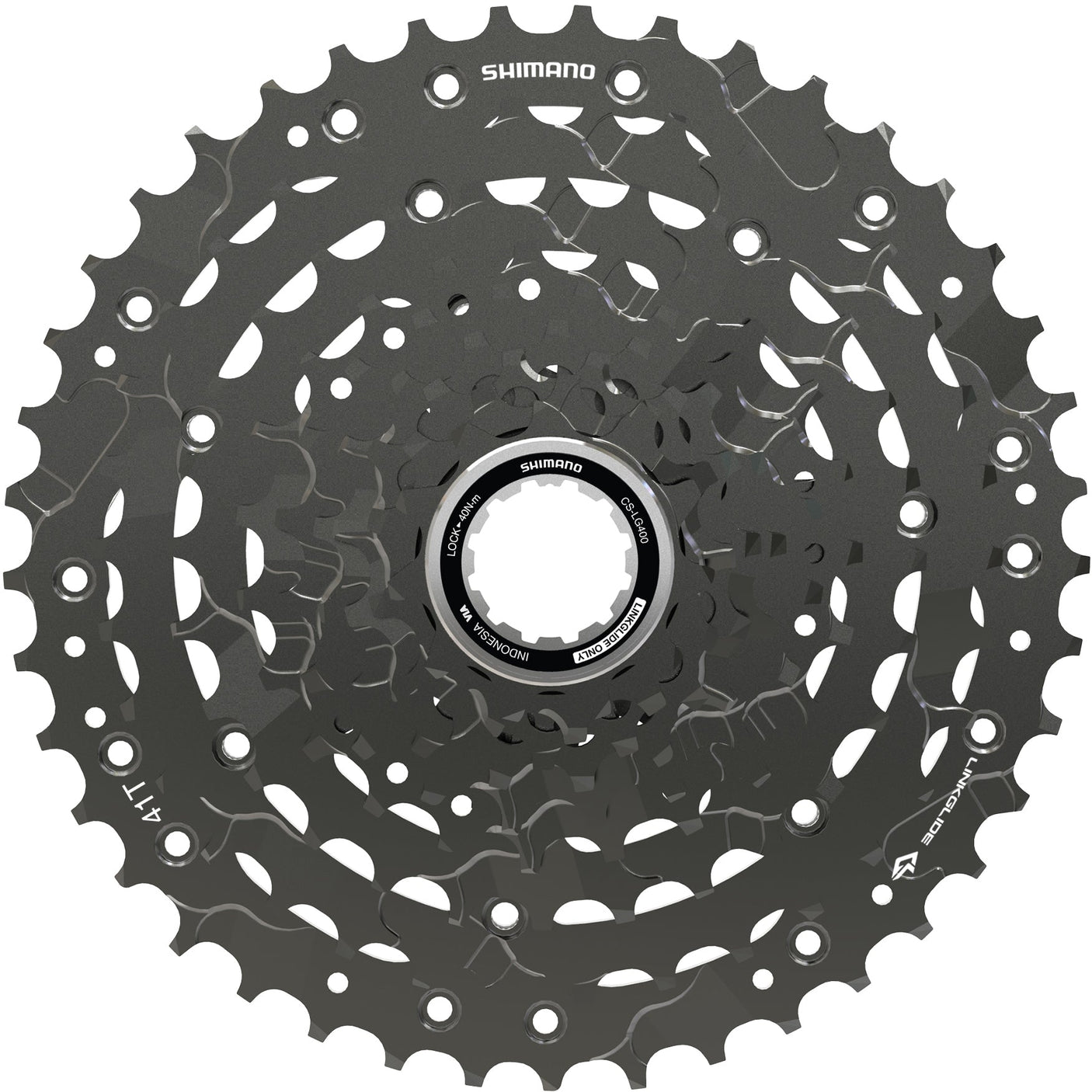 Shimano Cues CS-LG400 cassette 9 vitesses 11-41 dents