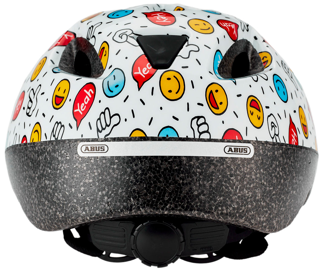 ABUS Smooty 2.0 Casque Enfants blanc smiley