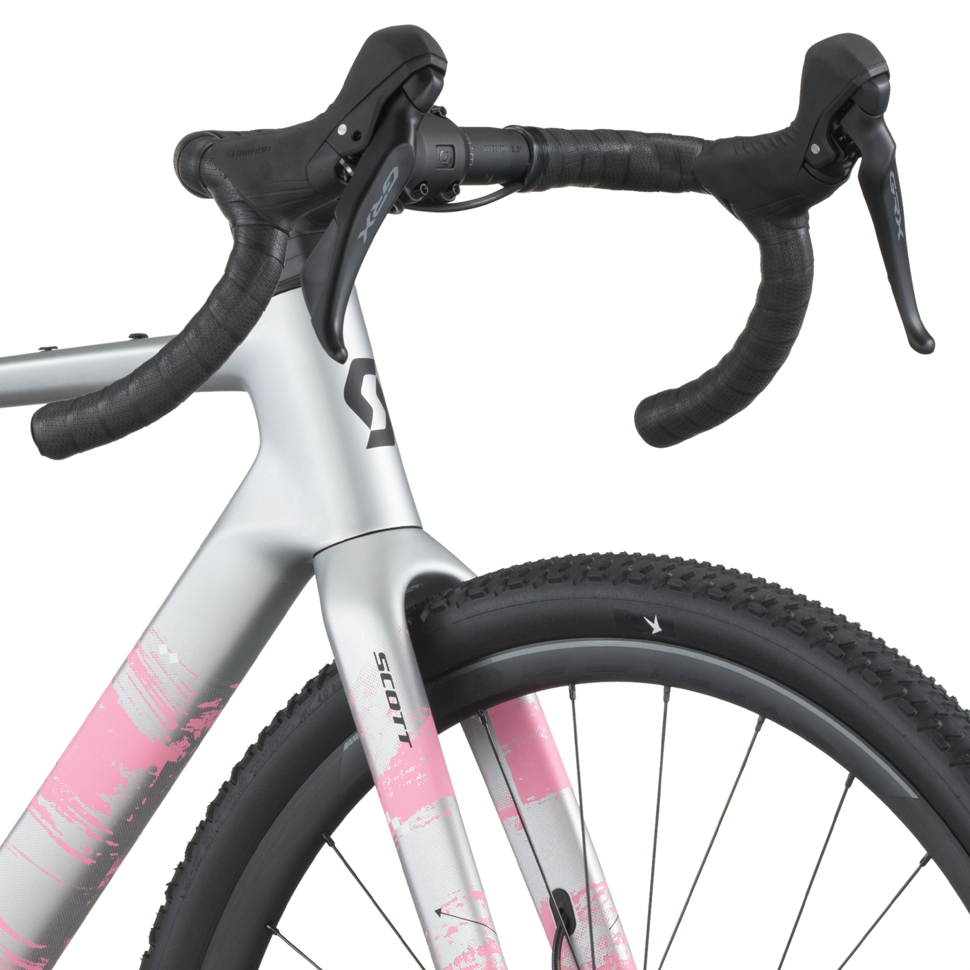 Scott Addict Gravel 30 gris carbone