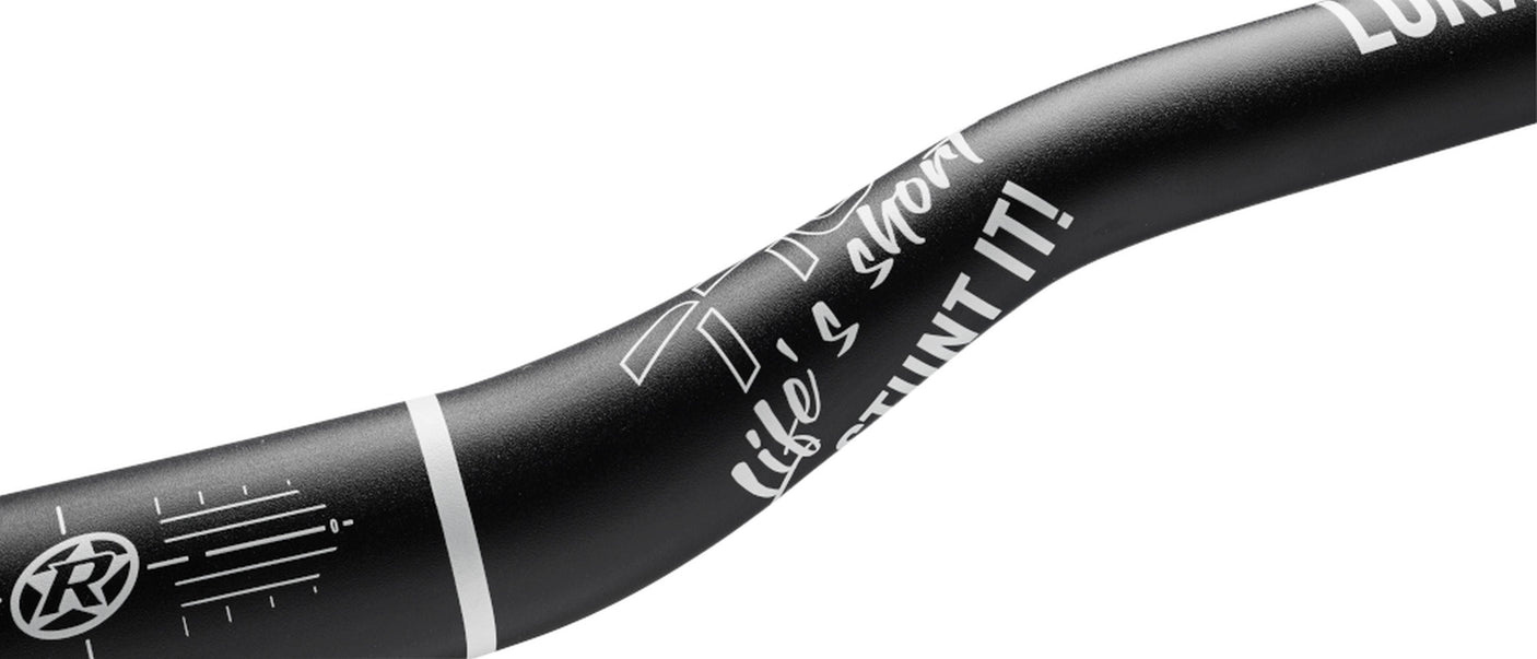 Reverse Lukas Knopf Guidon Ø31,8mm 25mm noir