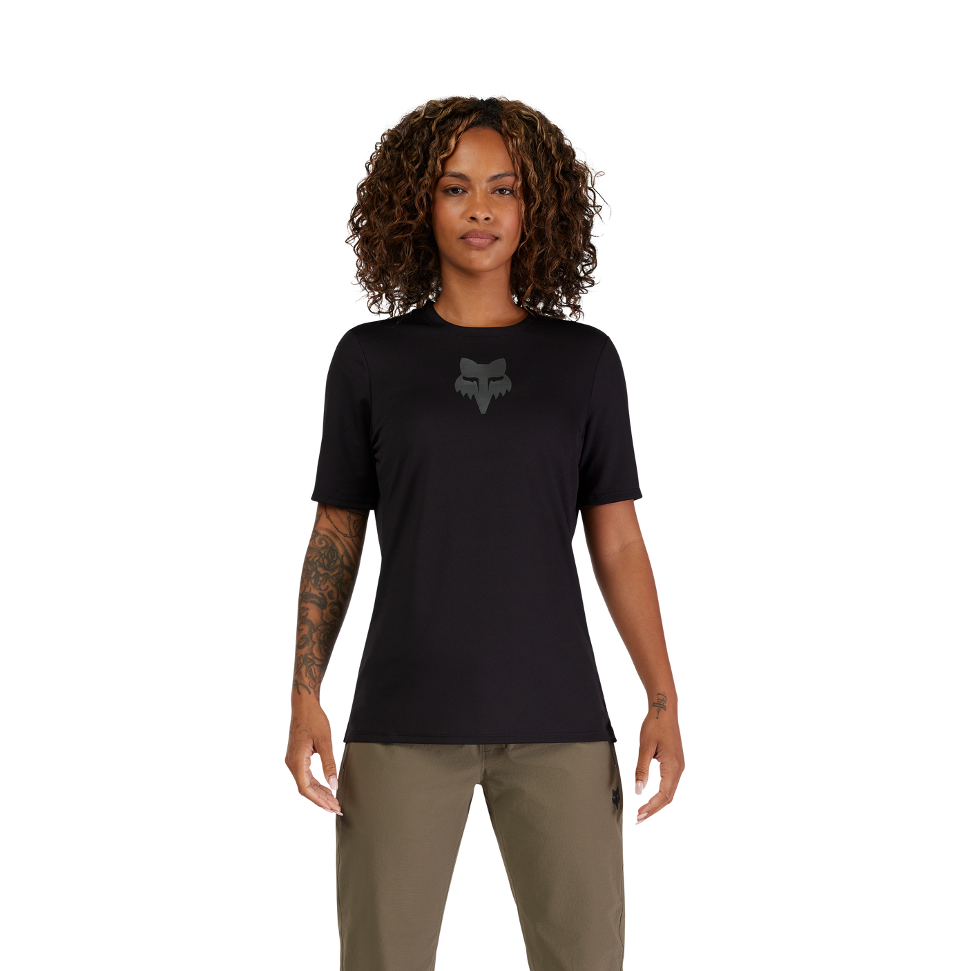 Fox W Ranger SS Maillot Head Black