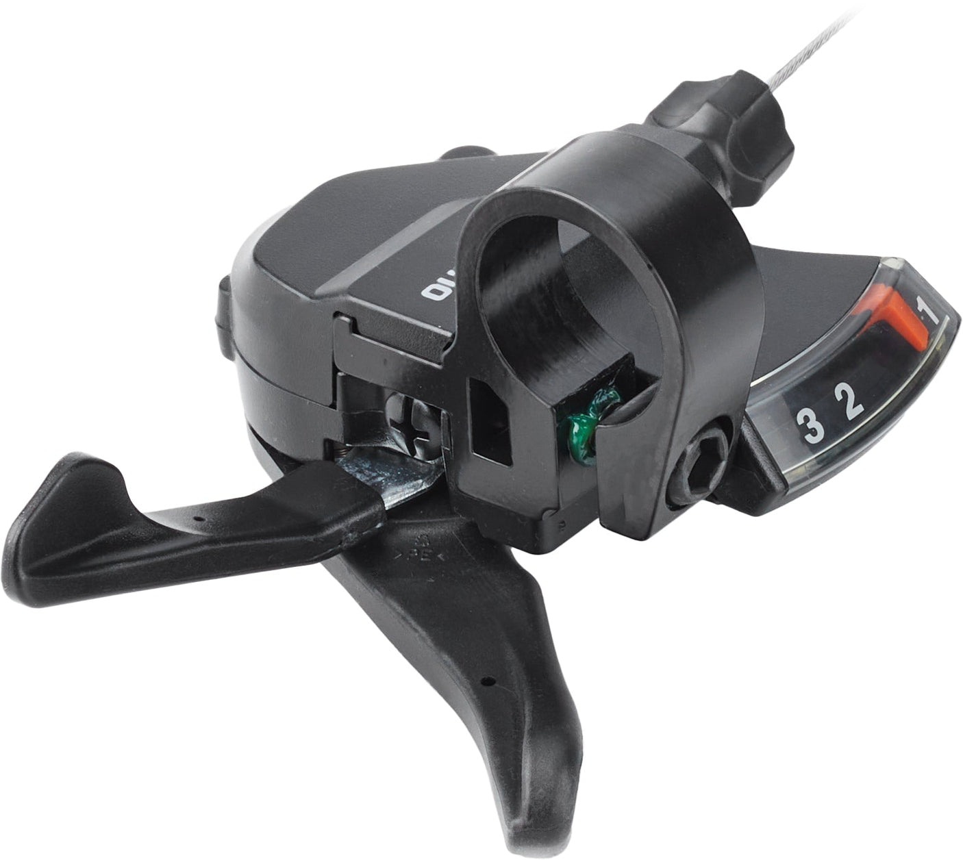 Shimano SL-M315 Levier de vitesses Rapidfire Plus 3 vitesses gauche noir