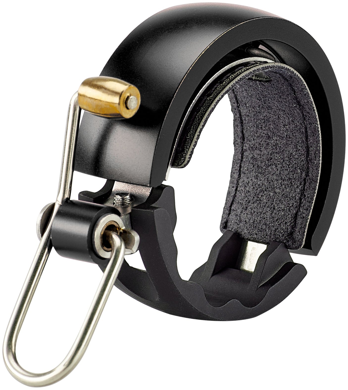 Knog Oi Luxe sonnette de vélo matte black