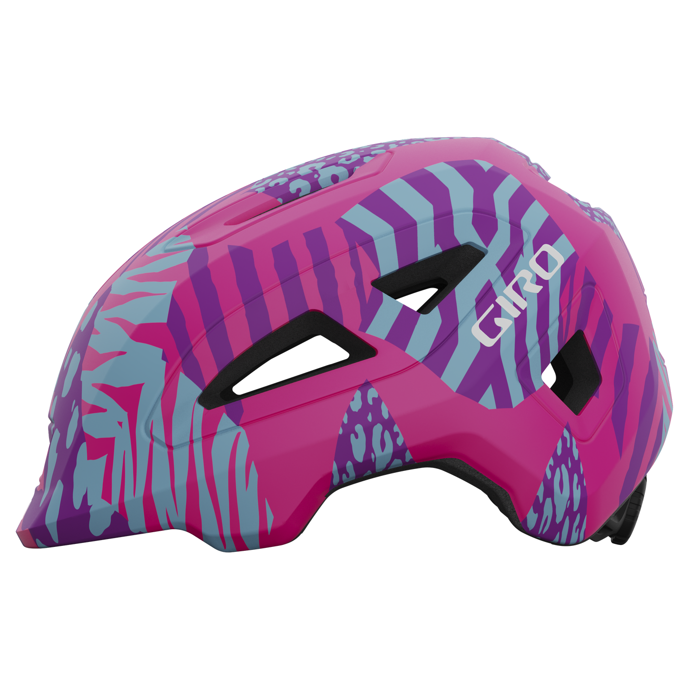 Casque Giro Scamp II mat rose animal