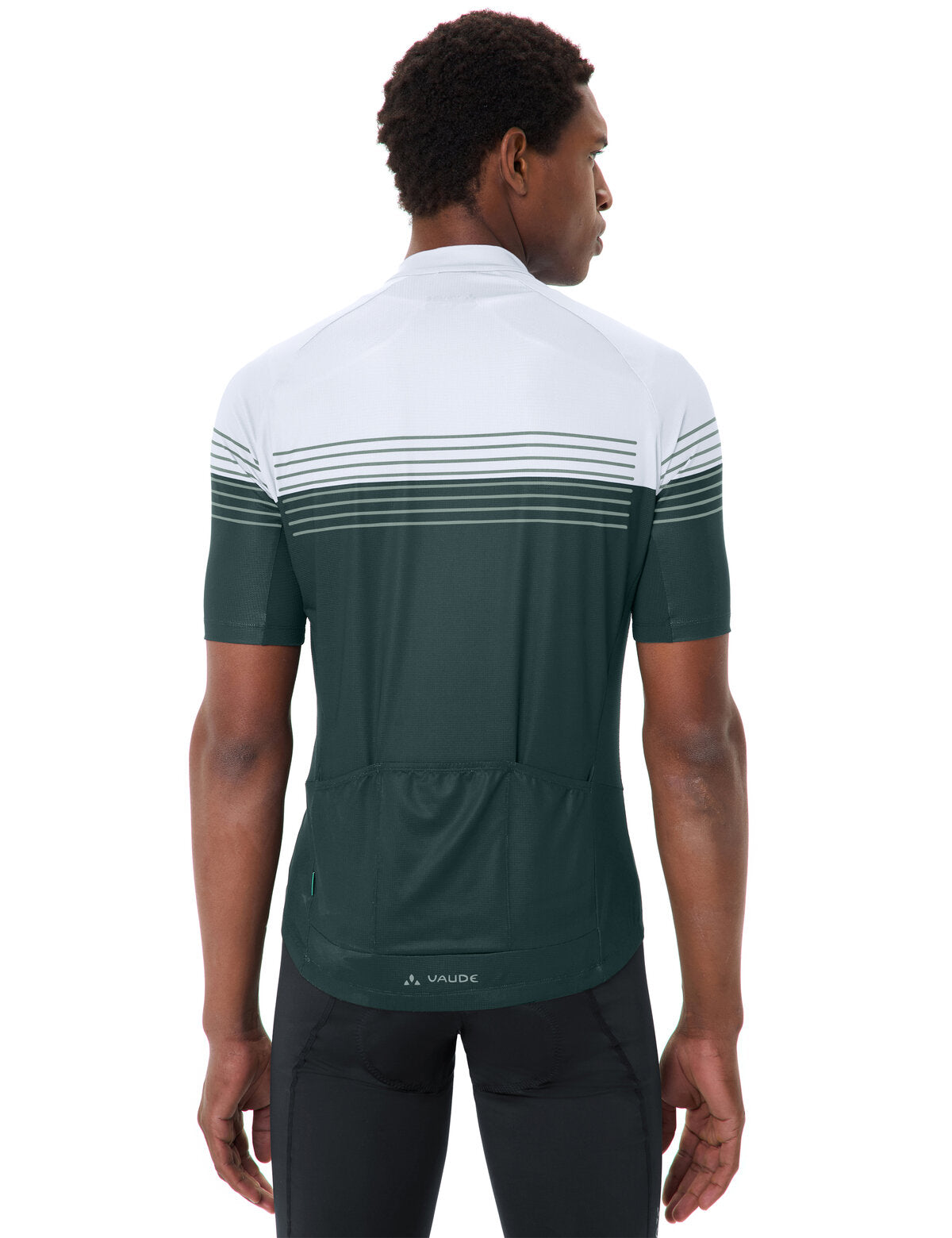 VAUDE Homme Posta HZ Tricot II deep pond/blanc