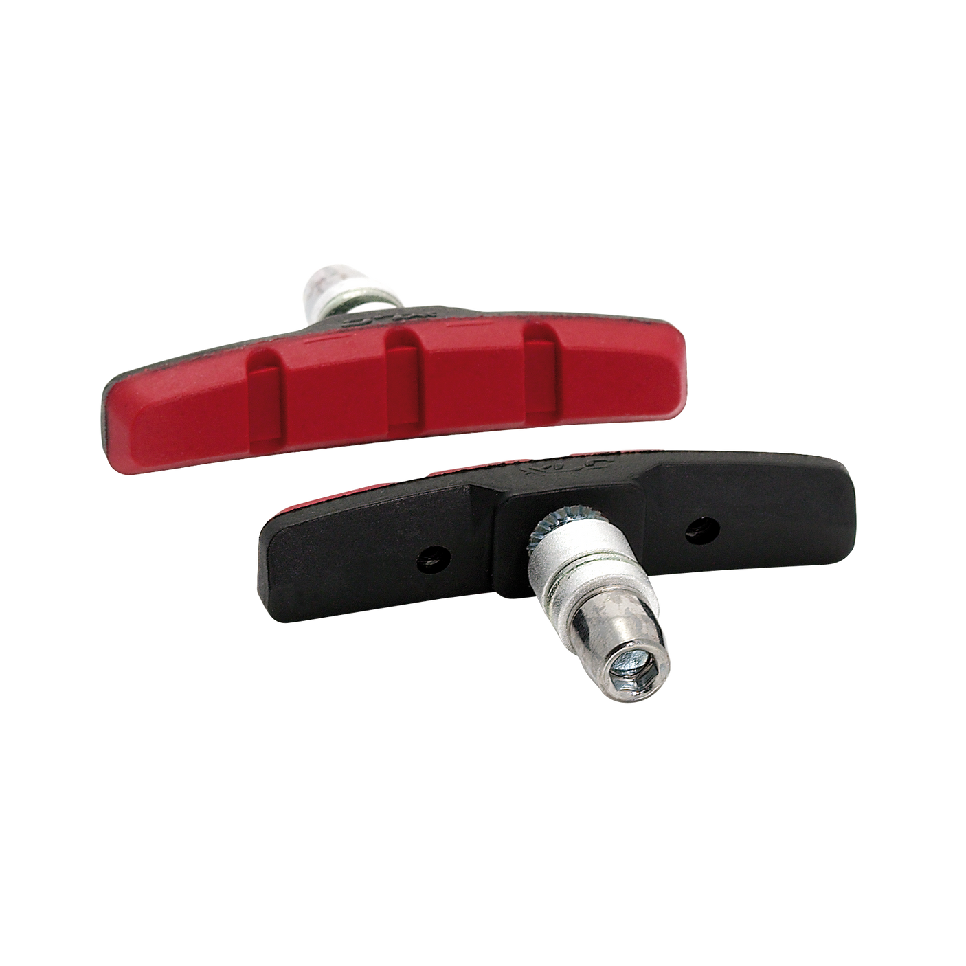 XLC BS-V01 patins de frein V-Brake 4 pièces noir/rouge
