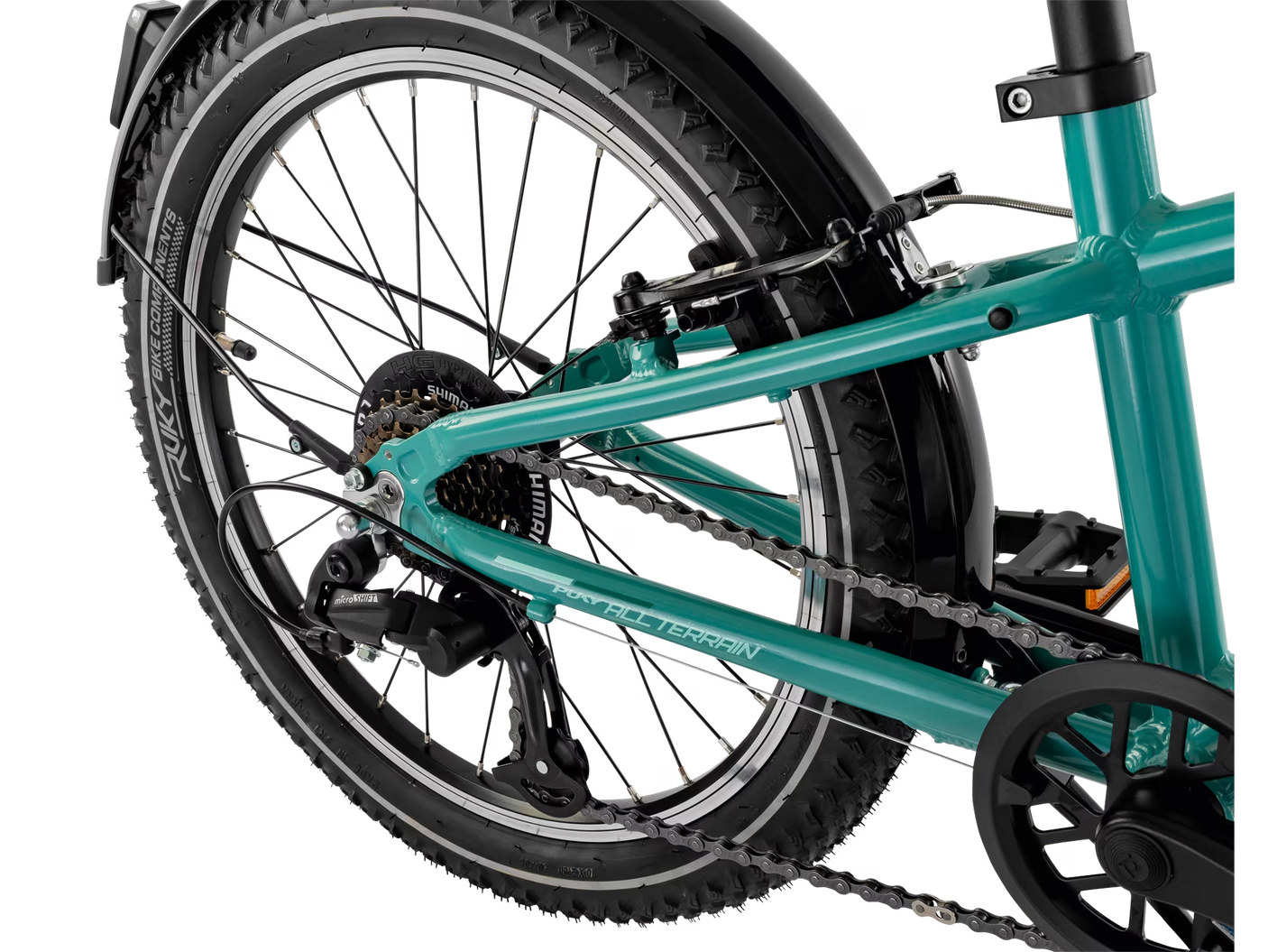 PUKY CYKE 26-8 ACTIVE turquoise/noir (2025)
