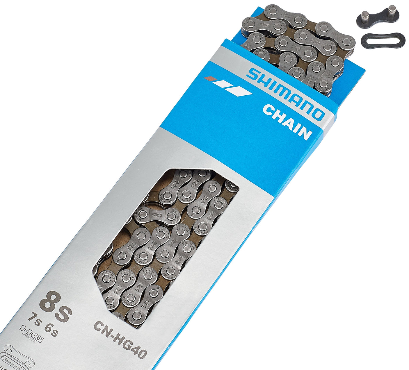 Shimano CN-HG40 chaîne 7/8 vitesses gris
