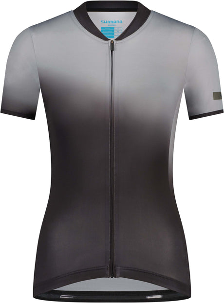 Shimano W's EVOLVE Avventura Maillot manches courtes Anthracite Gris