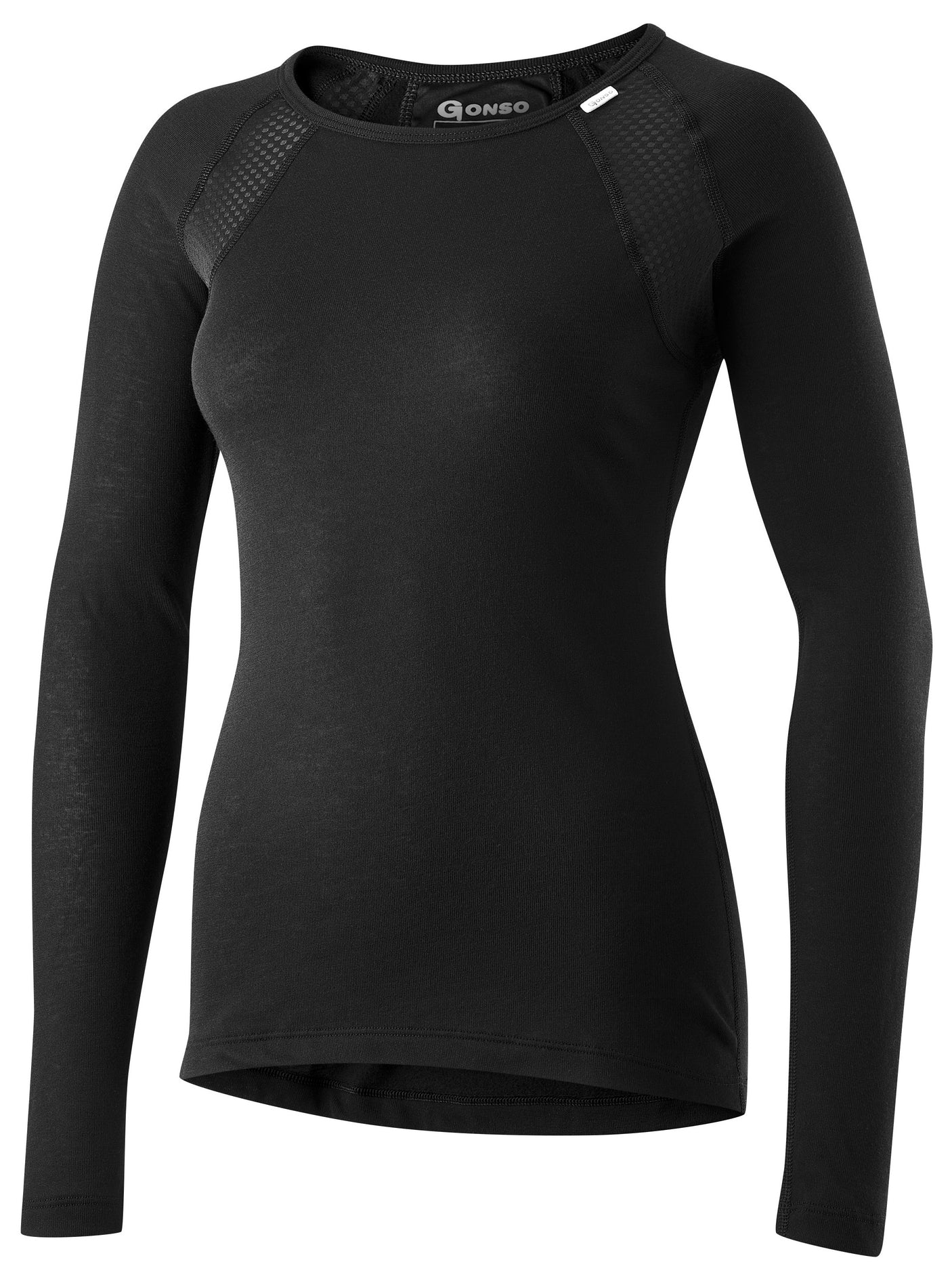 Gonso Base Shirt Manches longues Thermique Femme Noir