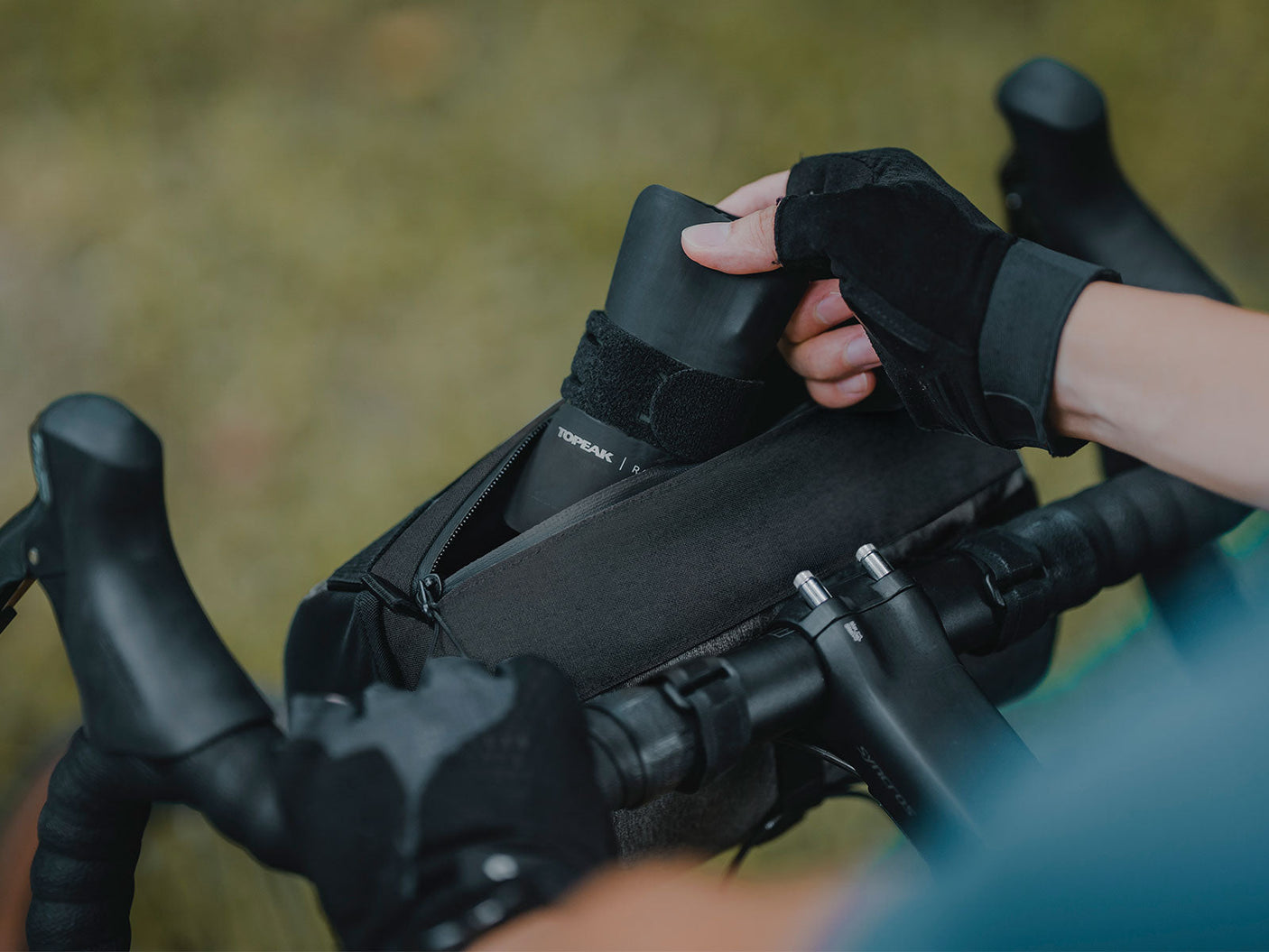 Topeak Sacoche de Guidon Tubulaire, Noir