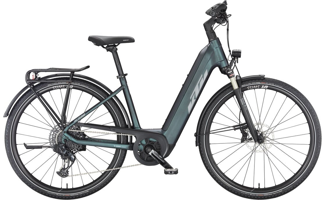 KTM MACINA SPORT 710 Trapèze vert violet flip mat (argent+bleu)