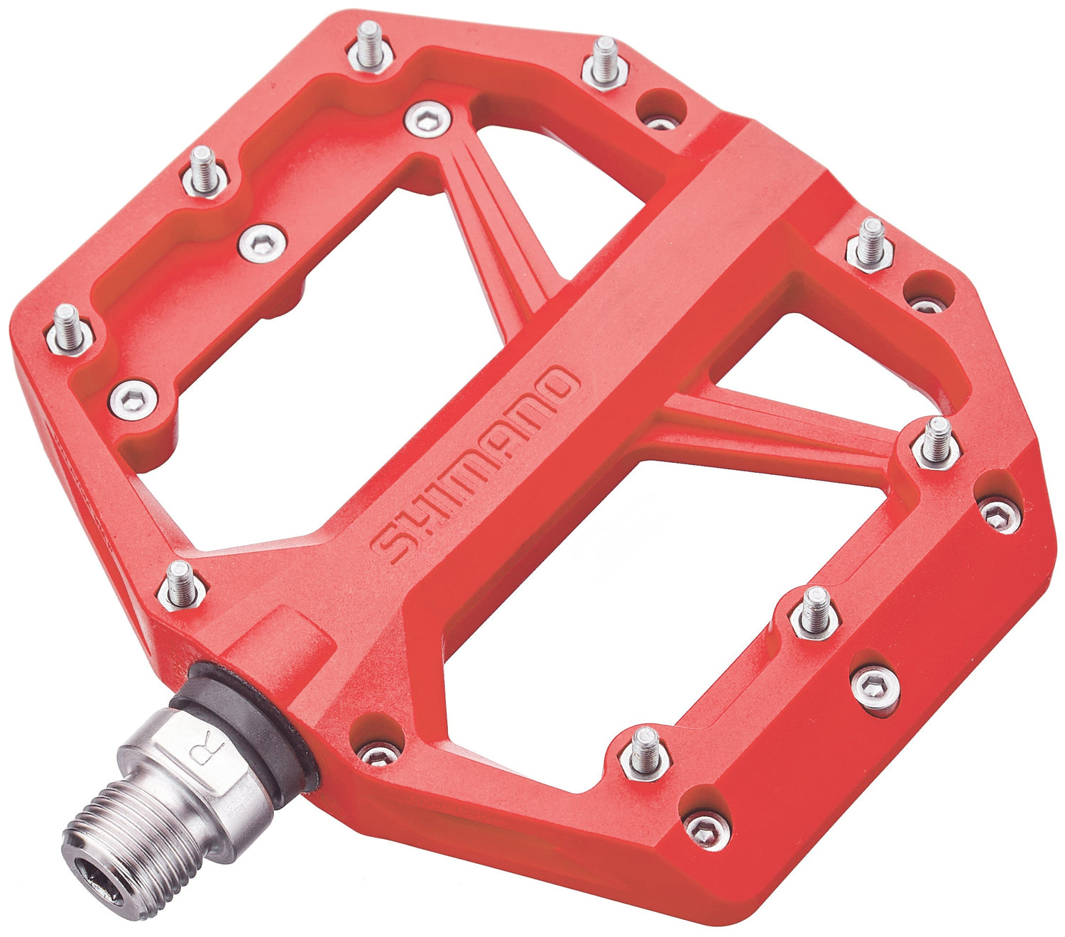 Shimano Flat Pedal PD-GR400 rouge