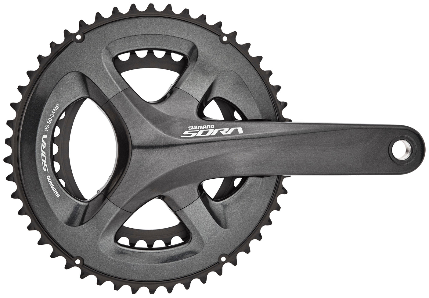 Shimano Sora FC-R3000 pédalier 2x9 vitesses 50-34 dents noir/gris