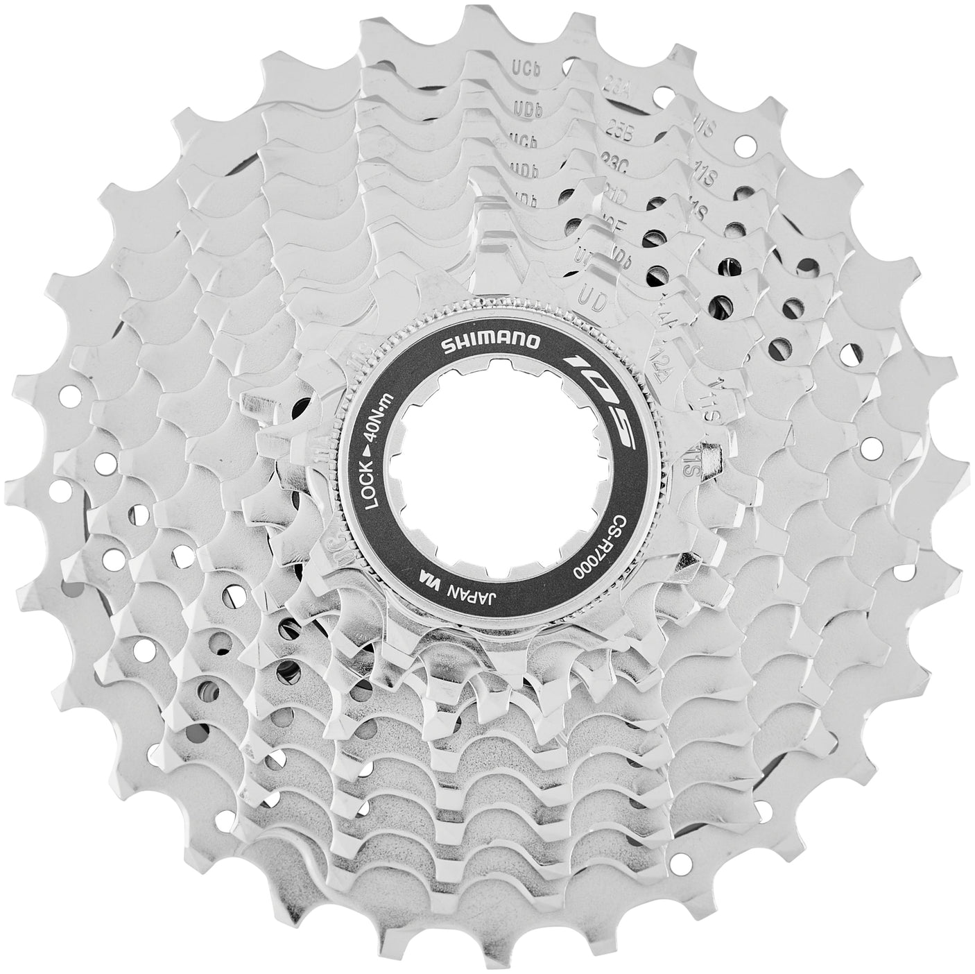 Shimano CS-R7000 cassette 11 vitesses