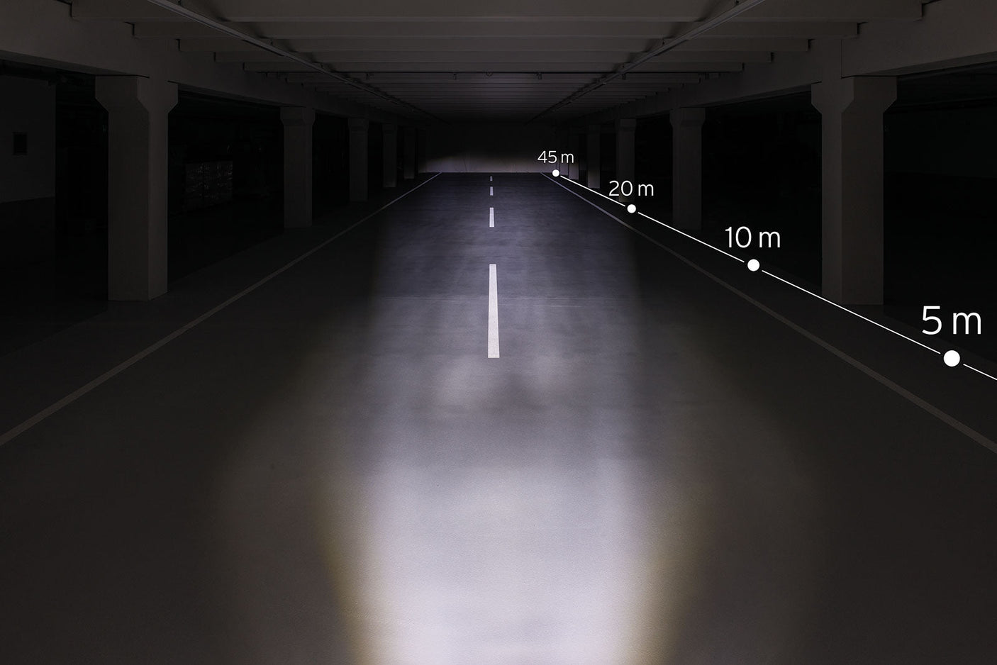 Busch + Müller IXON Core phare argenté