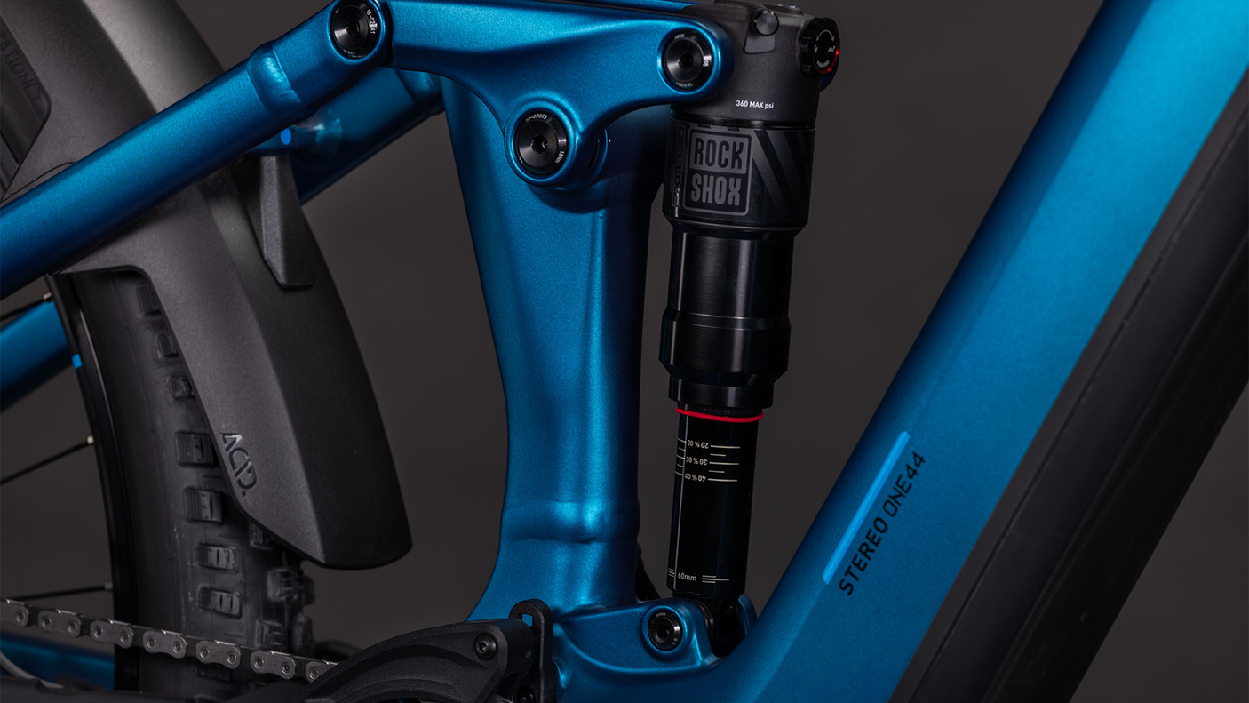 Cube Stereo Hybrid ONE44 EX 800 electricblue´n´blue (2026)