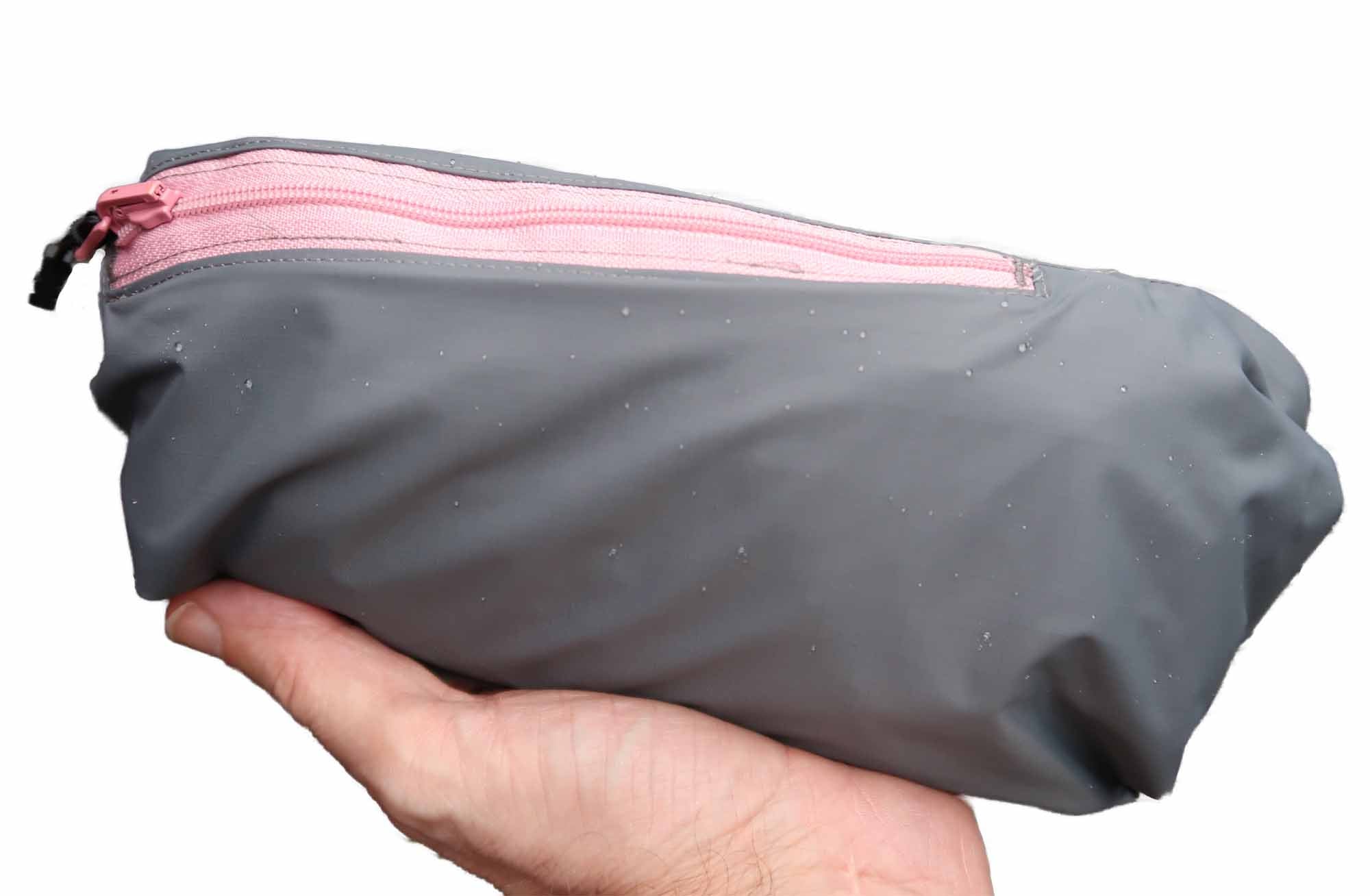 Zimtstern Boltz Veste de Pluie Pliable Femme Gun Metal