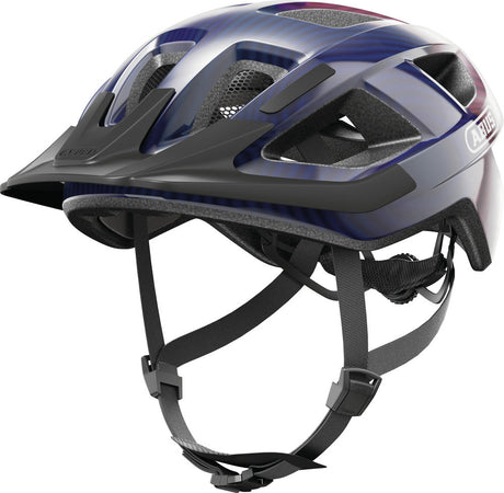 ABUS Aduro 3.0 LED Casque Urban purple waves