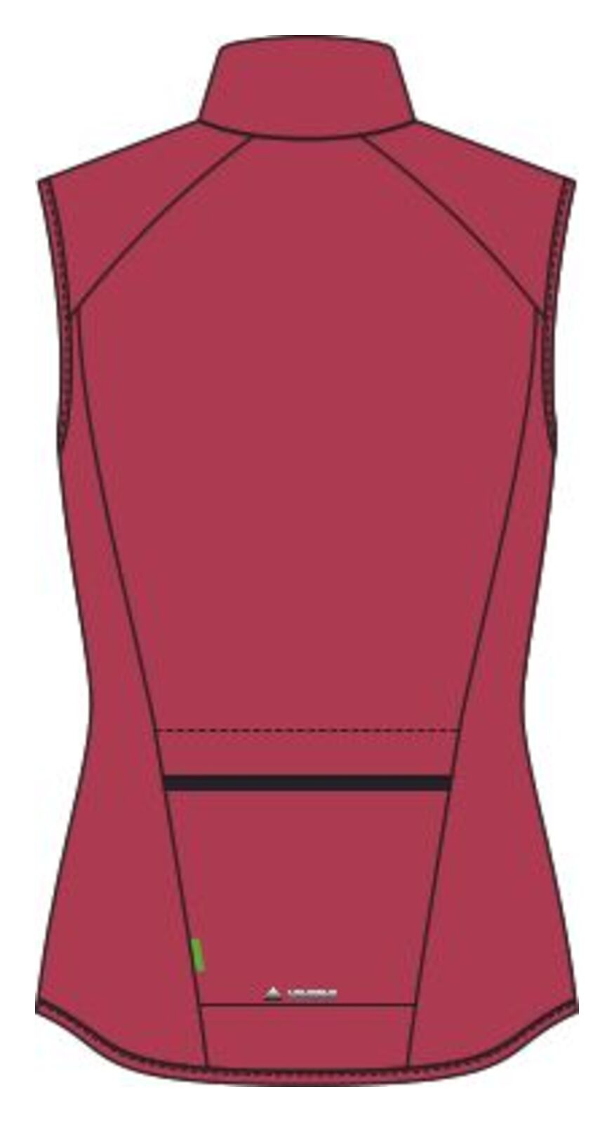 VAUDE Matera Air Vest Femme orange