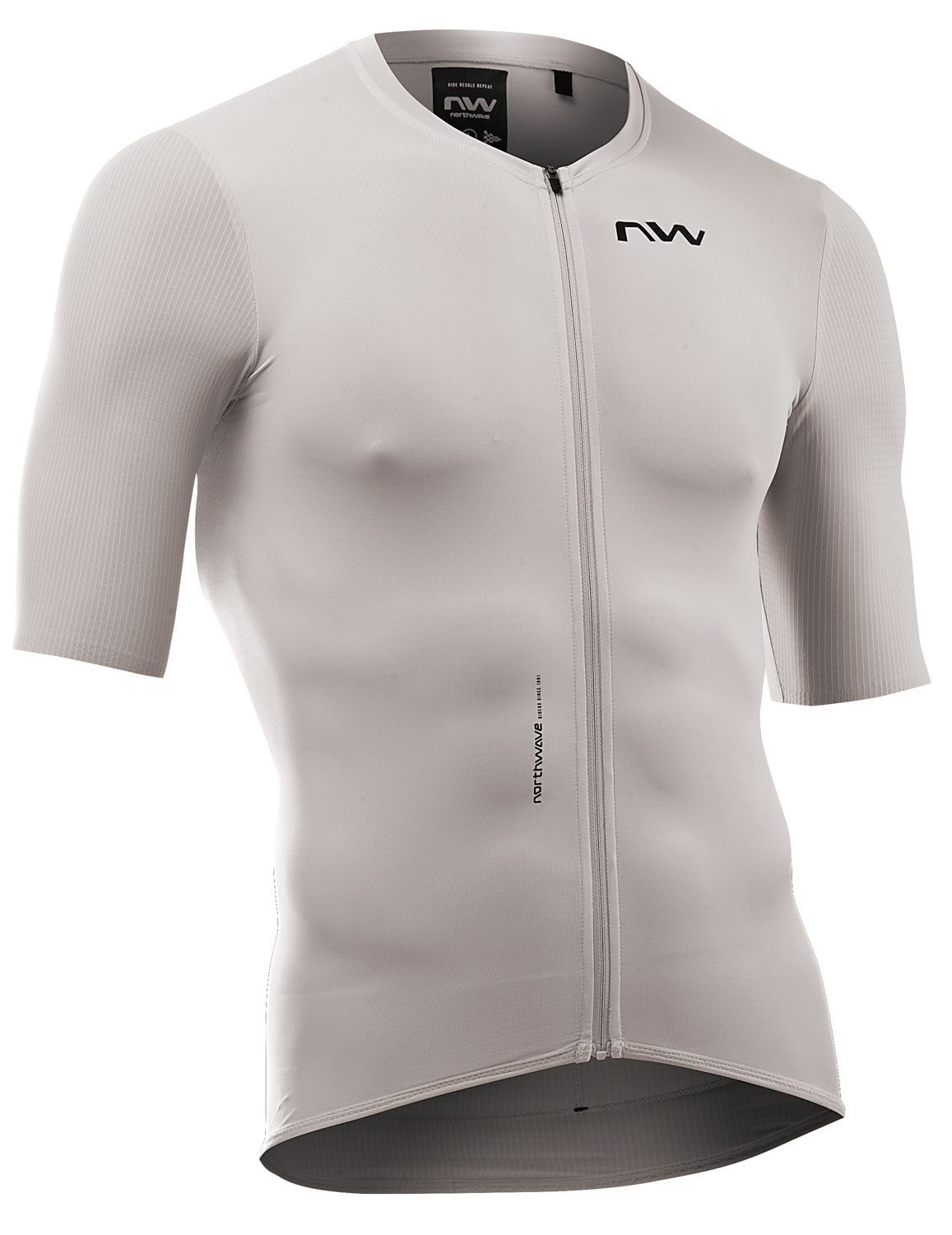 Northwave Essence Maillot Manches Courtes Gris Clair