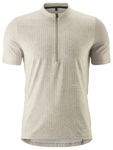 Gonso Adventure Maillot Halfzip M gris château