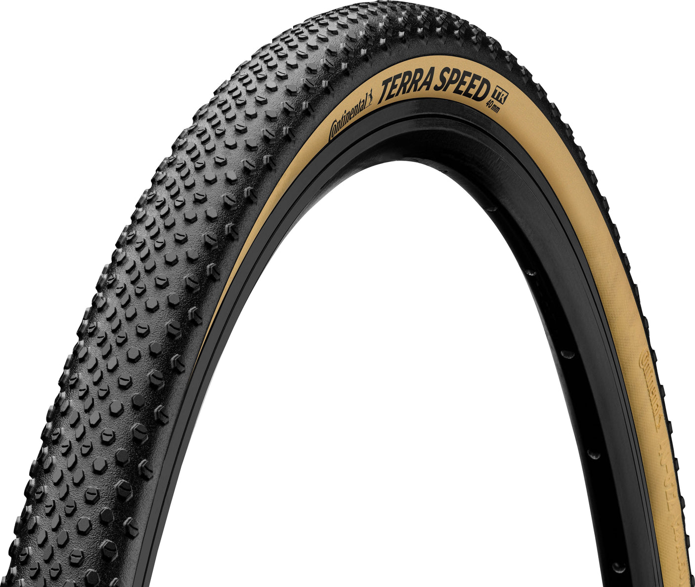 Continental Terra Speed ProTection pneu pliant TLR 27.5x1.50" noir/beige