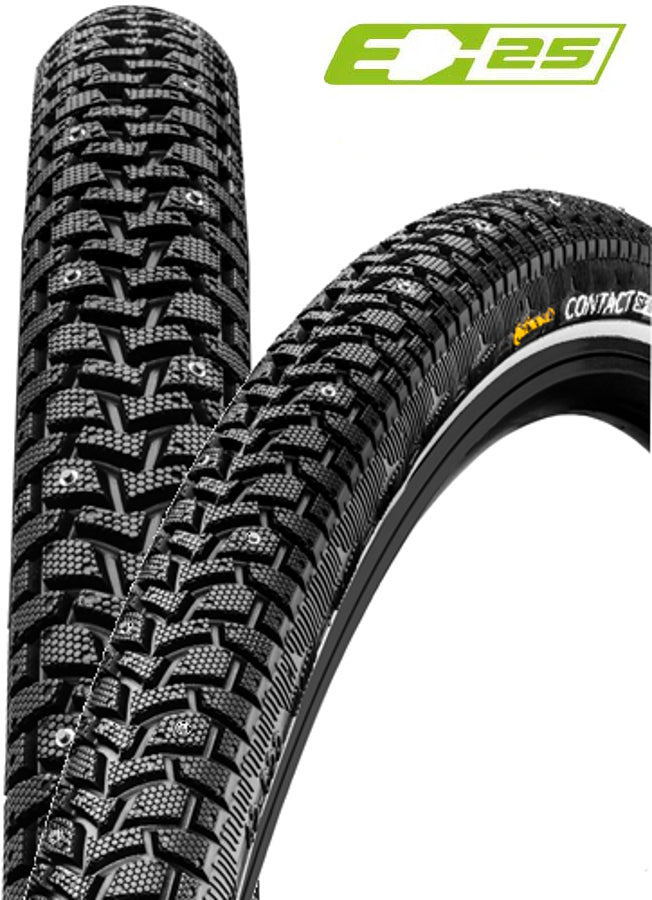 Continental Contact Spike 240 pneu à tringle fil 700x37C E-25 Réflex noir