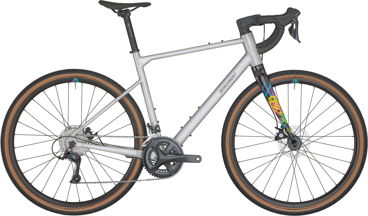 Bergamont Grandurance 4 argent titane mat (2025)