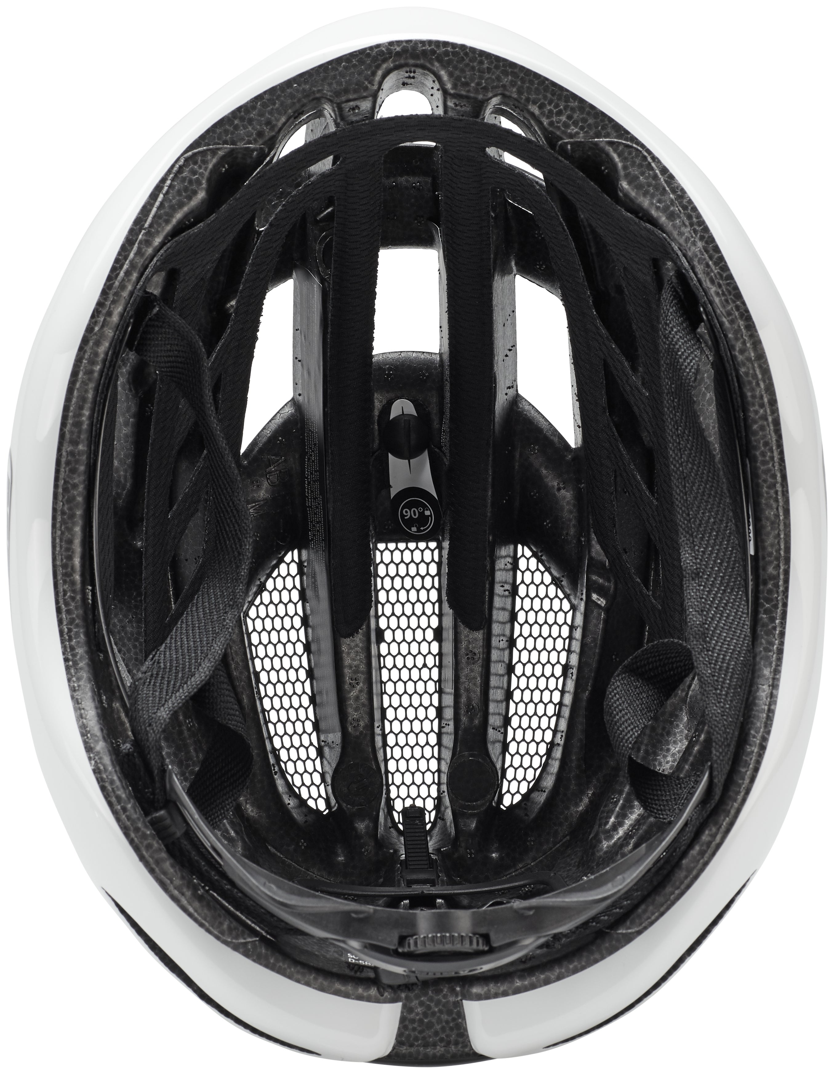Casque ABUS Airbreaker Route blanc polaire