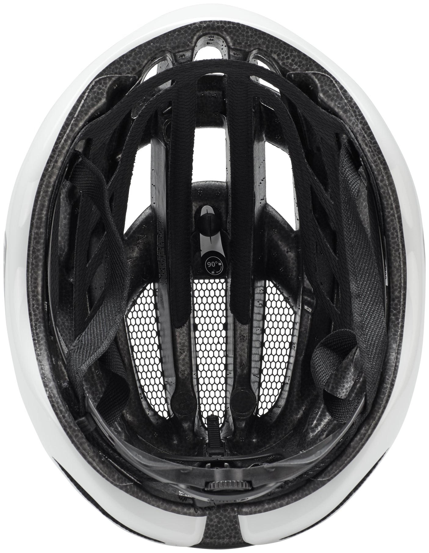 Casque ABUS Airbreaker Route blanc polaire