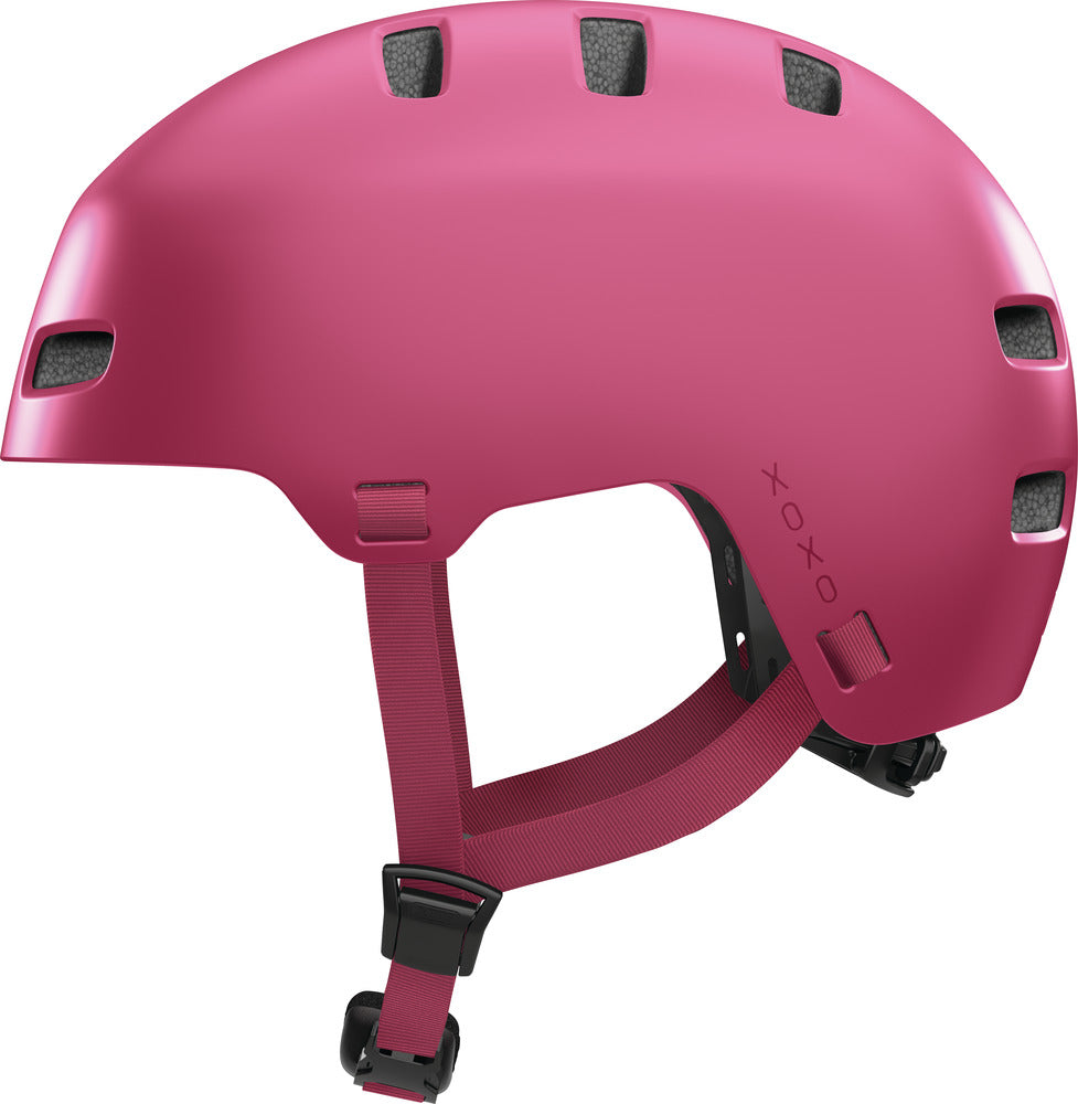 Casque Abus XOXO Urban mono rouge