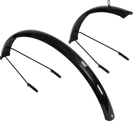 Ensemble de garde-boue PUKY 24" noir