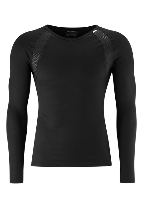 Gonso Base Shirt Manches Longues Thermique Homme Noir