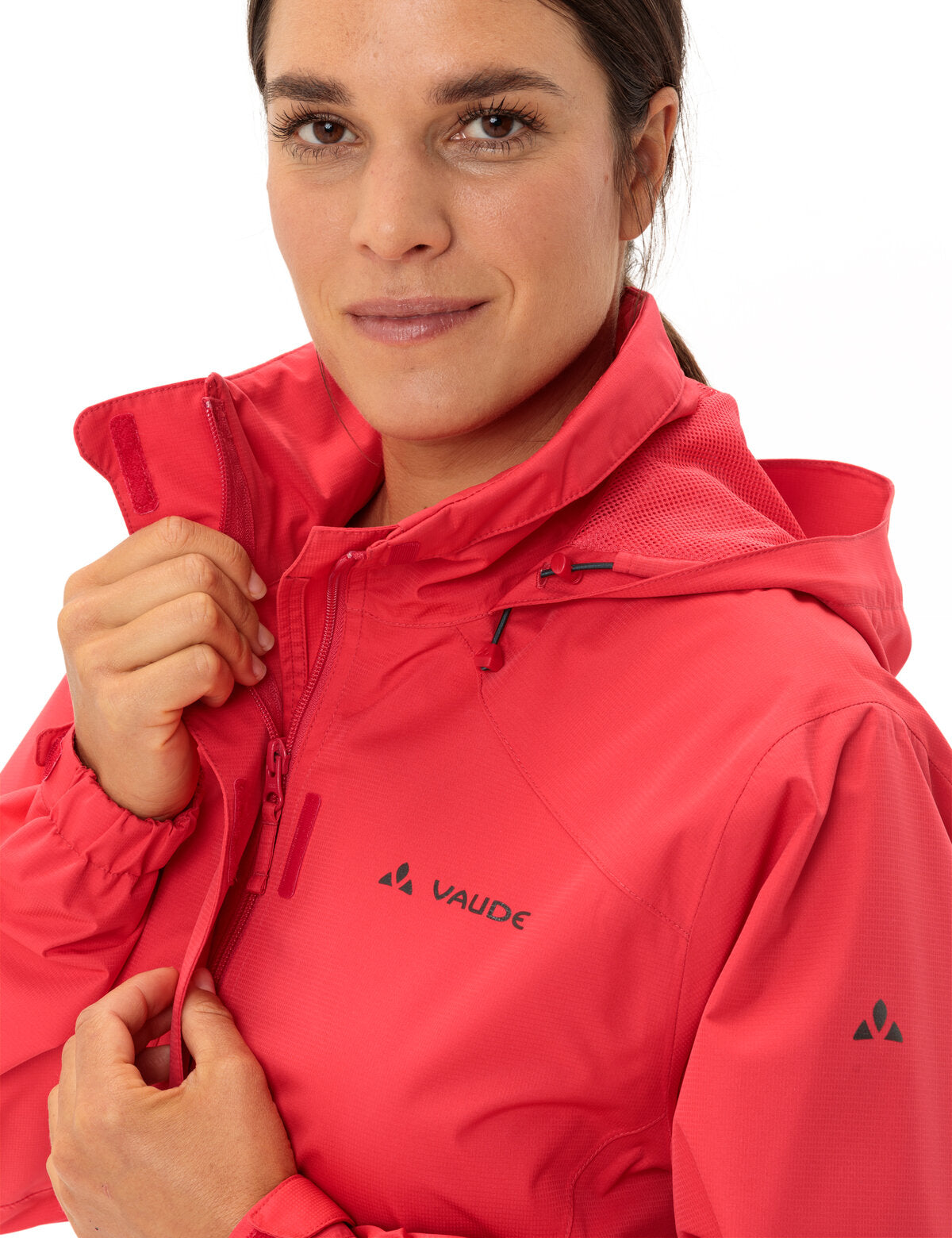 VAUDE Escape Veste Lumière Vélo Femme rouge