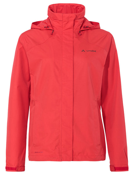 VAUDE Escape Veste Lumière Vélo Femme rouge