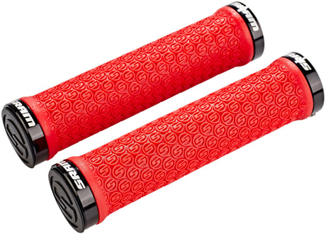 SRAM MTB bagues de serrage poignées rouge
