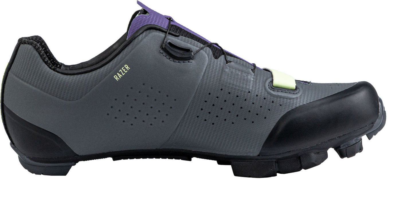 Northwave Razer Wmn Chaussures de vélo Gris foncé/Violet foncé