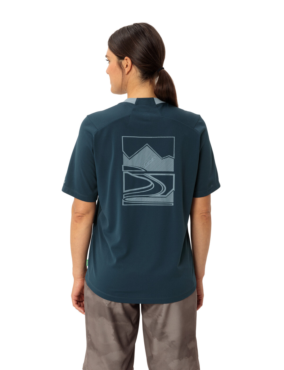 VAUDE Loamer Shirt Femme bleu