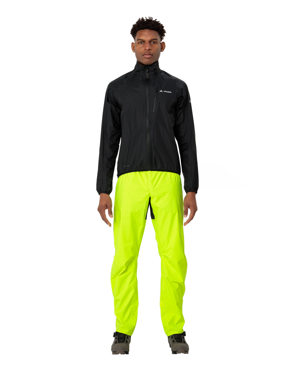 VAUDE Drop Pants II homme jaune néon uni