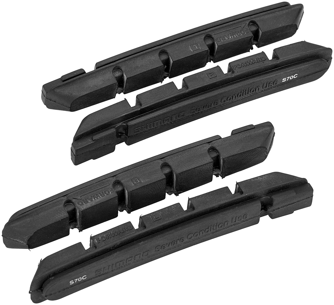 Plaquettes de frein Shimano S70C pour conditions extrêmes noir