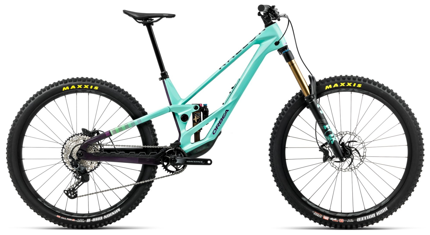 Orbea RALLON E10 Diamant Aloha Green - Fantasy Purple Carbon View (Gloss) (2026)