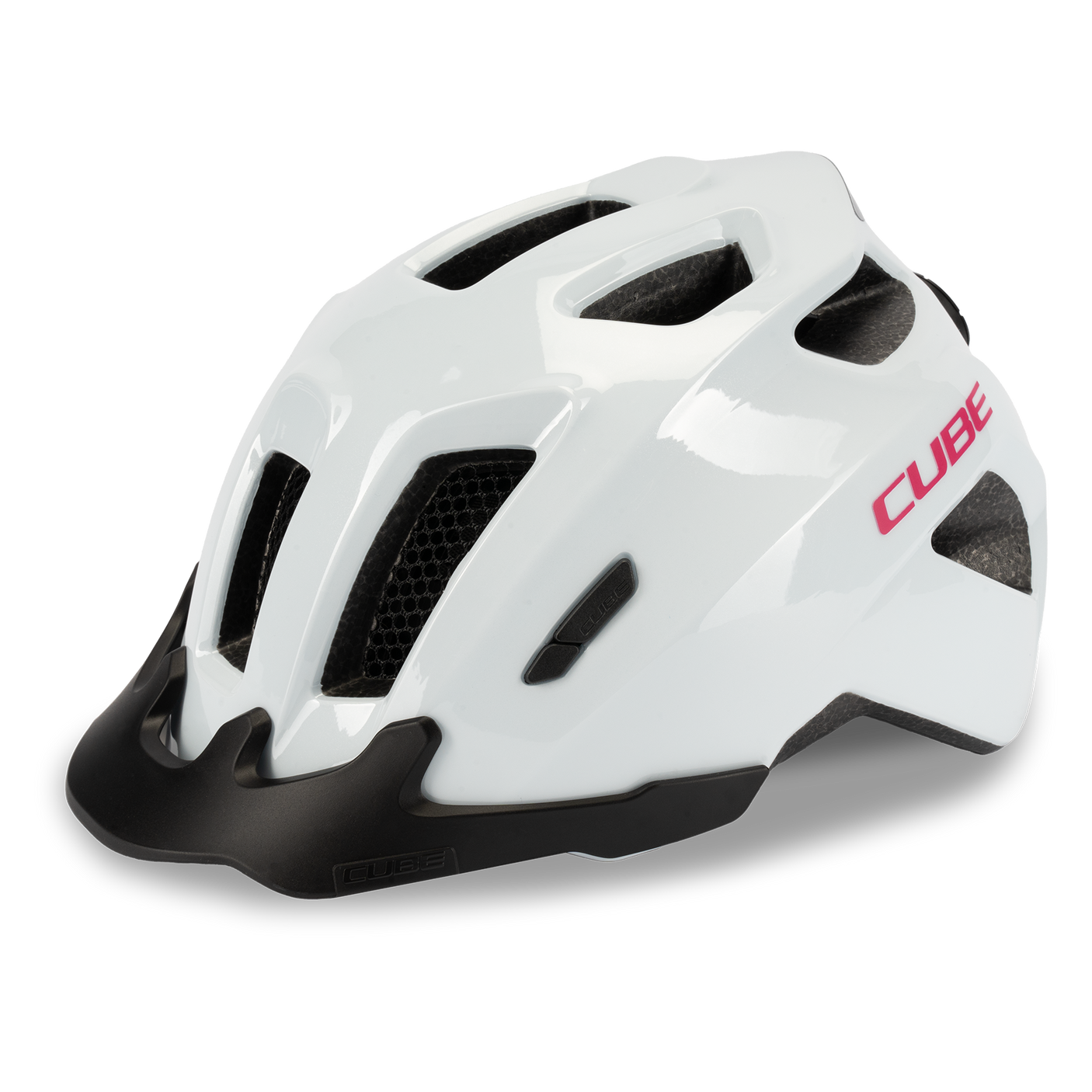 Cube Casque FINK flashwhite'n'pink