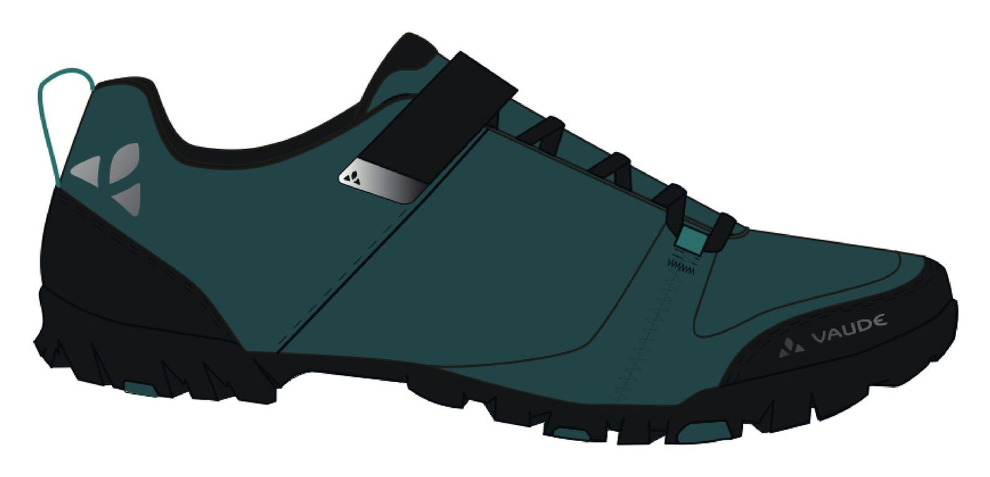 VAUDE TVL Pavei II Chaussures de vélo Femme petrol